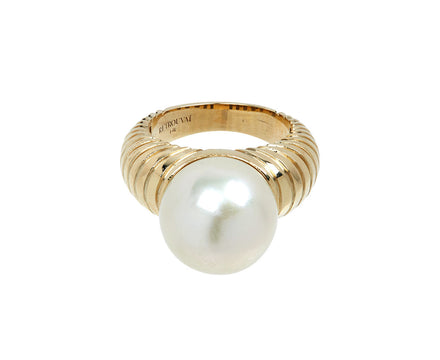 Grandfather Pearl Modern Love Ring