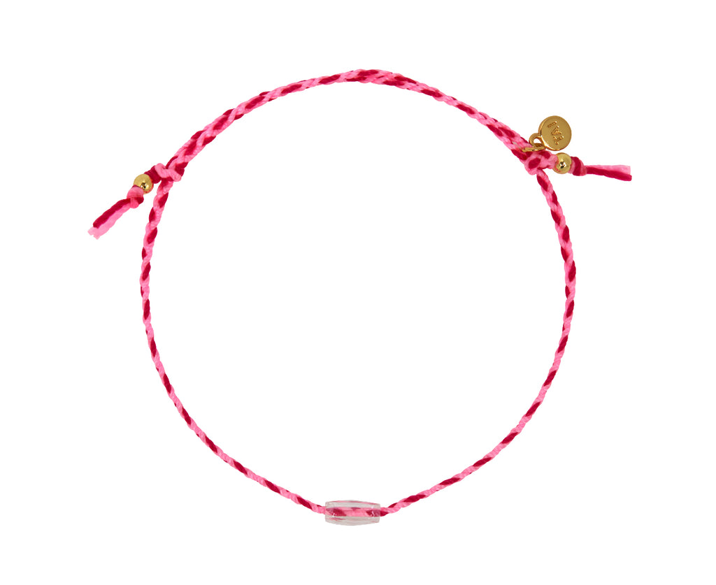 Tai Glass Bead Charm Bracelet