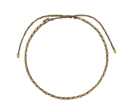 Tai Sterling Silver Woven Beaded Bracelet