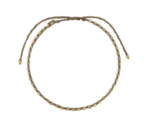 Tai Sterling Silver Woven Beaded Bracelet