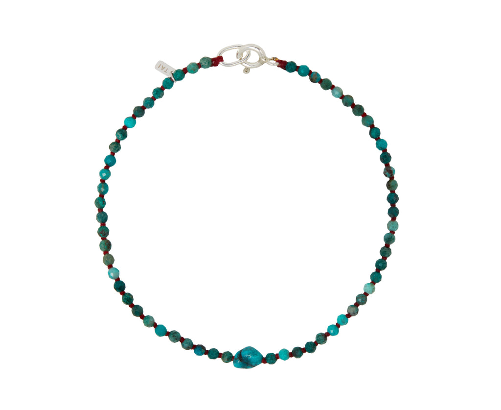 Tai Turquoise Beaded Bracelet