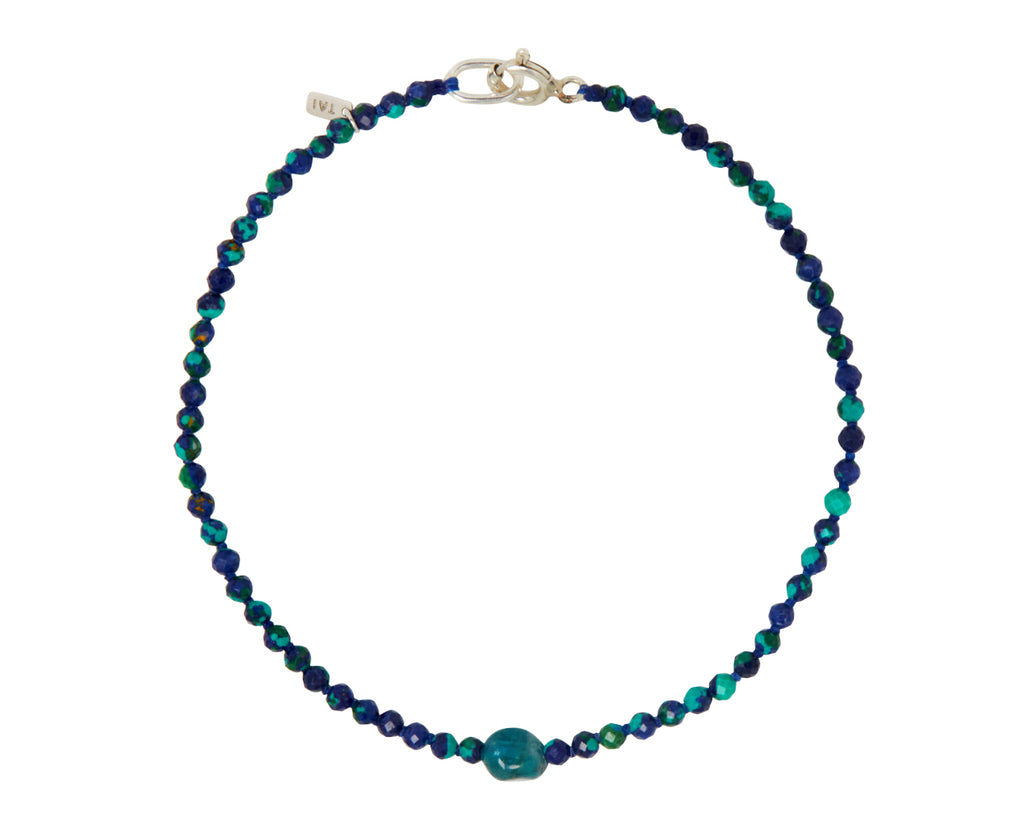 Tai Azurite Malachite Beaded Bracelet
