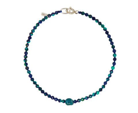 Tai Azurite Malachite Beaded Bracelet