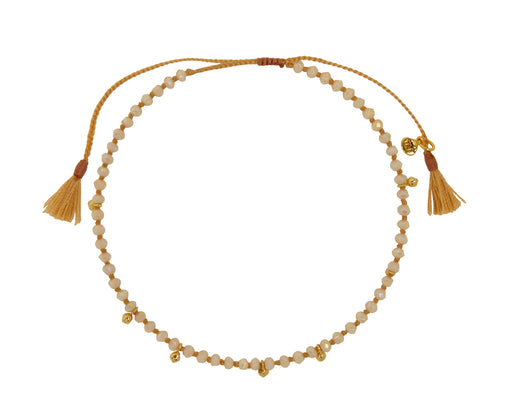 Tai Faceted Glass Beaded Bracelet