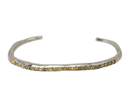 Rosa Maria Yellow Diamond Seiko Cuff Bracelet