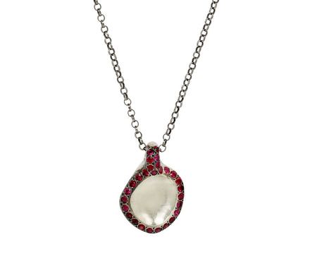 Rosa Maria Ruby PE Pendant Necklace