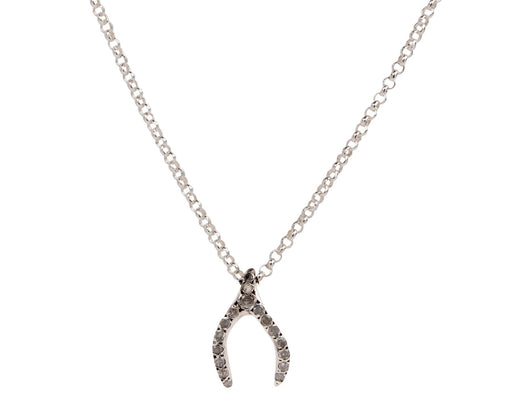 Diamond Lucky Bone Necklace