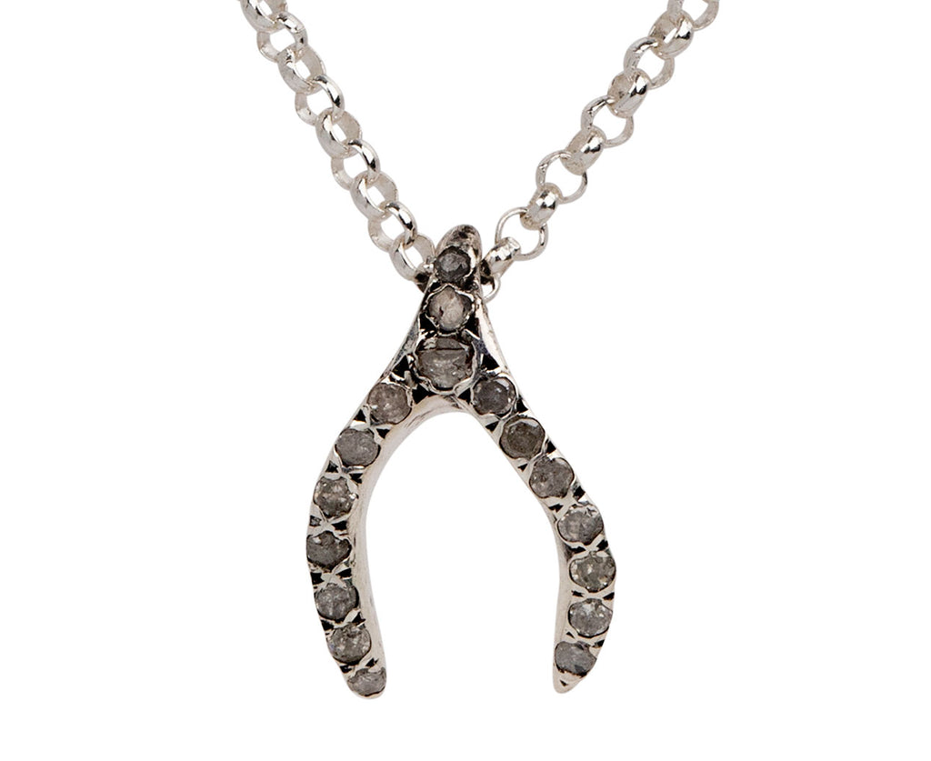Diamond Lucky Bone Necklace