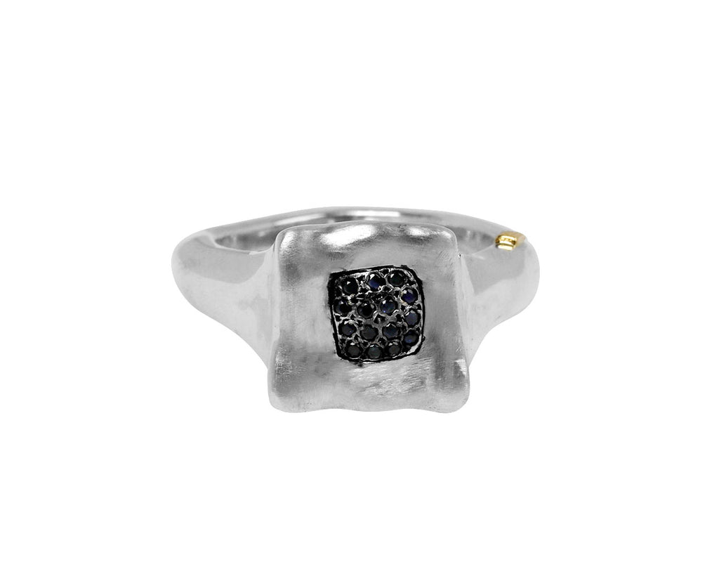 Rosa Maria Blue Sapphire Leslie Ring