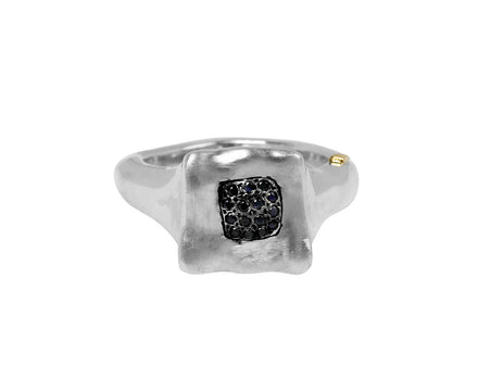 Rosa Maria Blue Sapphire Leslie Ring