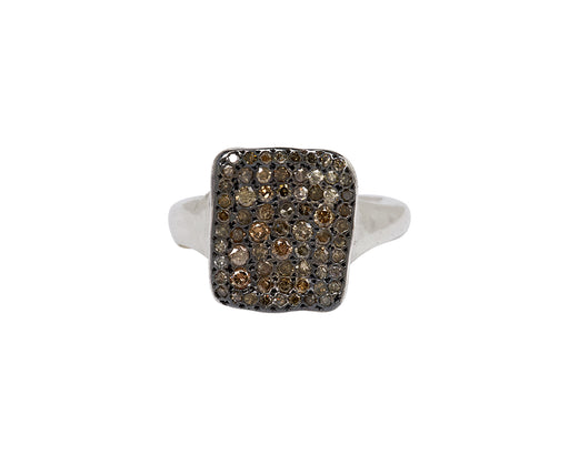 Rosa Maria Cognac Diamond Leslie Ring
