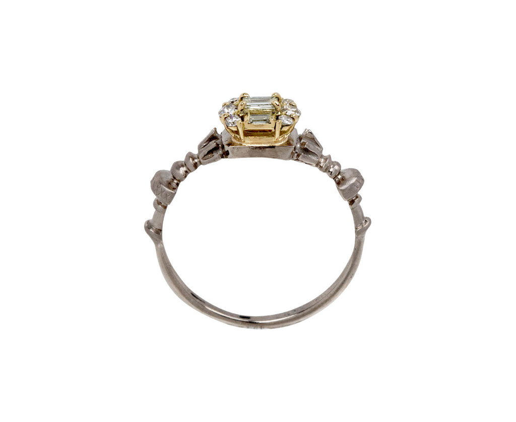 Baguette Diamond Solitaire Ring