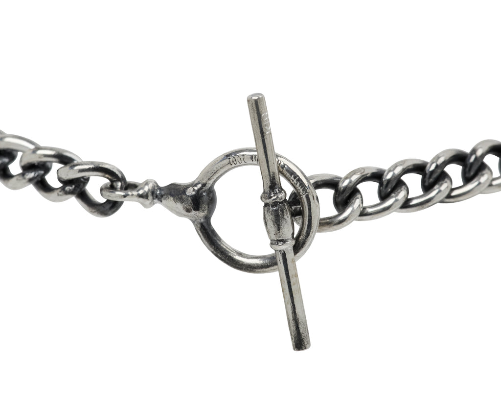 Rusty Thought Mixed Metal Bracelet - Closure