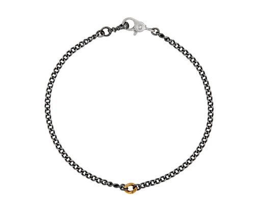 Rusty Thought Mixed Metal Chain Bracelet