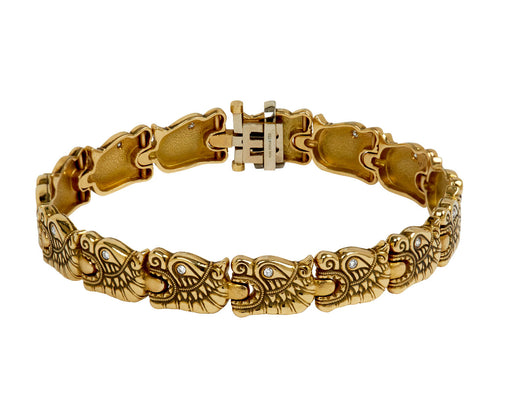 Alex Sepkus Diamond Big Dragon Bracelet