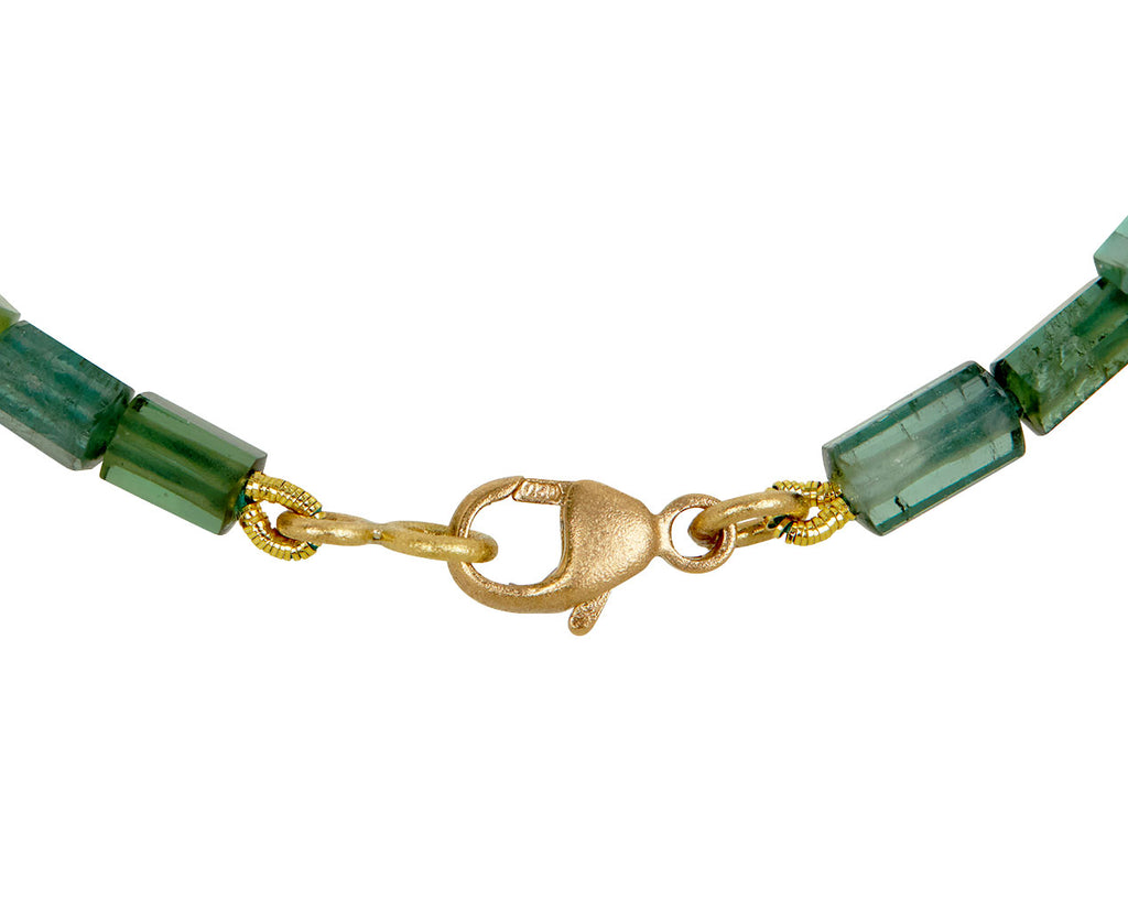 Alex Sepkus Green Tourmaline Fable Animal Beaded Bracelet - closure