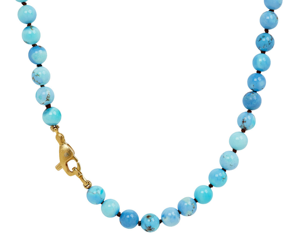 Alex Sepkus Kazakhstan Turquoise Big Sleep Beaded Necklace - closure