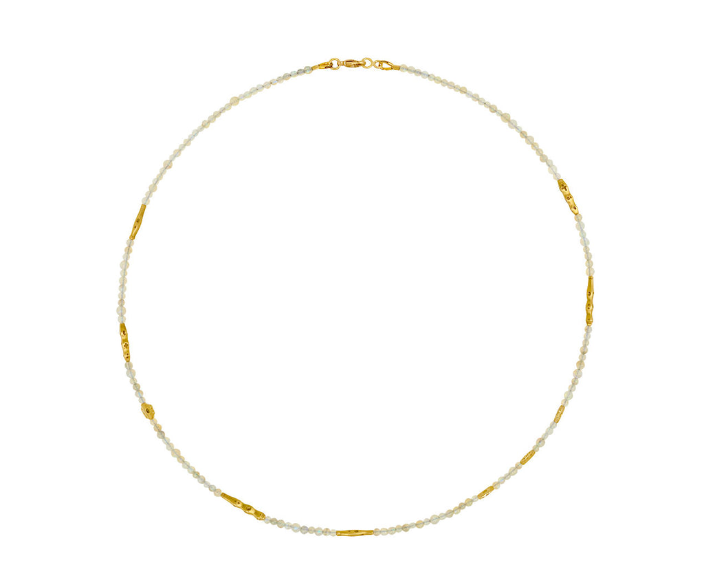 Opal Flora Beaded Necklace