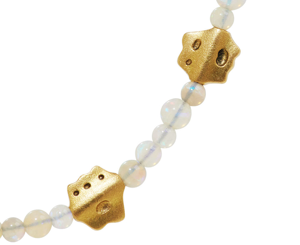 Opal Flora Beaded Necklace