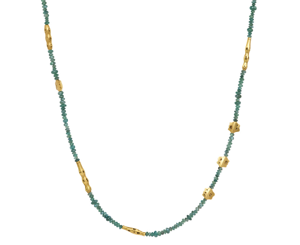 Flora Alexandrite Beaded Necklace