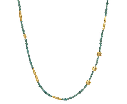 Flora Alexandrite Beaded Necklace