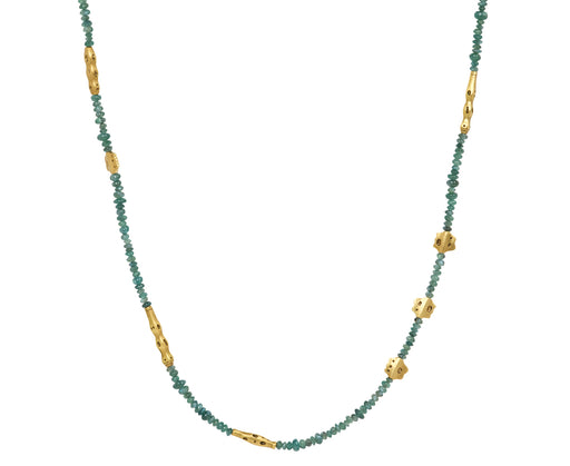 Flora Alexandrite Beaded Necklace