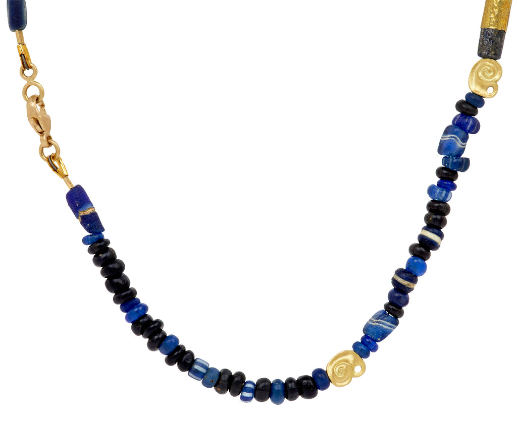 Ancient Roman Bead Nautilus Necklace