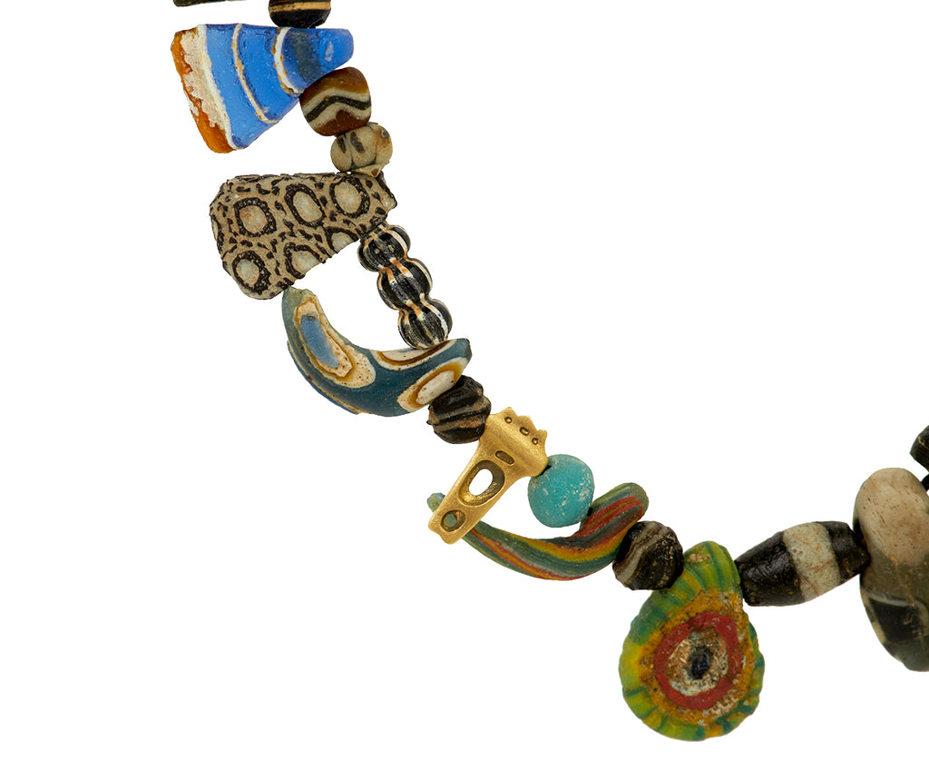 Ancient Roman Bead Flora Necklace - TWISTonline 