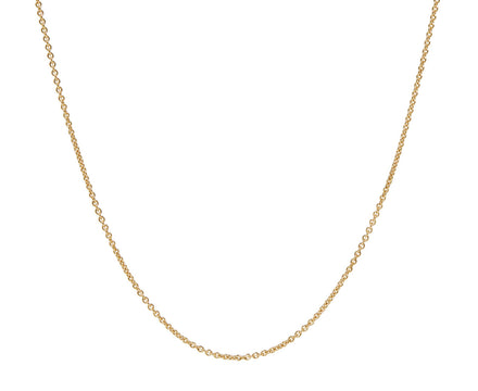 Long 1.5mm Cable Link Chain Necklace