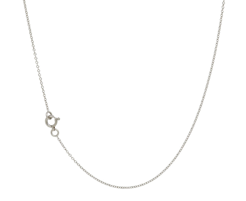 Alex Sepkus Sapphire and Diamond Flora Pendant Necklace- closure