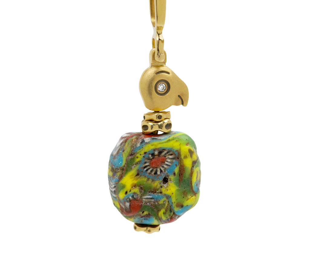 Fable Animals and Strange Characters Ancient Roman Bead Pendant Necklace