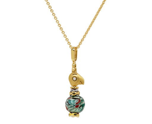 Fable Animals and Strange Characters Ancient Roman Bead Necklace