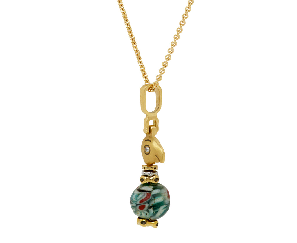 Fable Animals and Strange Characters Ancient Roman Bead Necklace