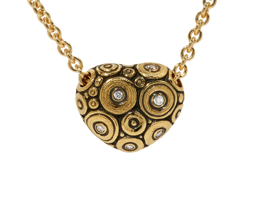 Diamond Heart Pendant Necklace