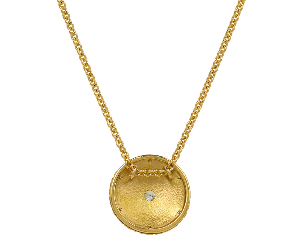 Diamond Shield Pendant Necklace