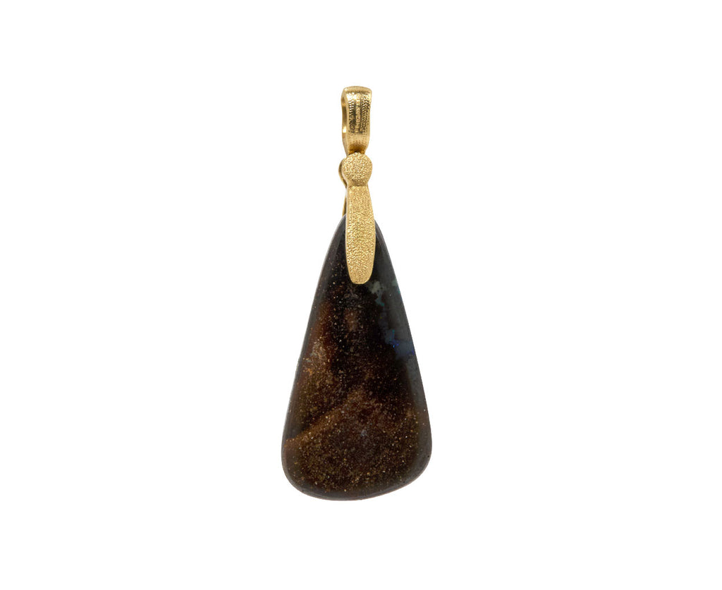 Boulder Opal and Diamond Sticks and Stones Pendant ONLY