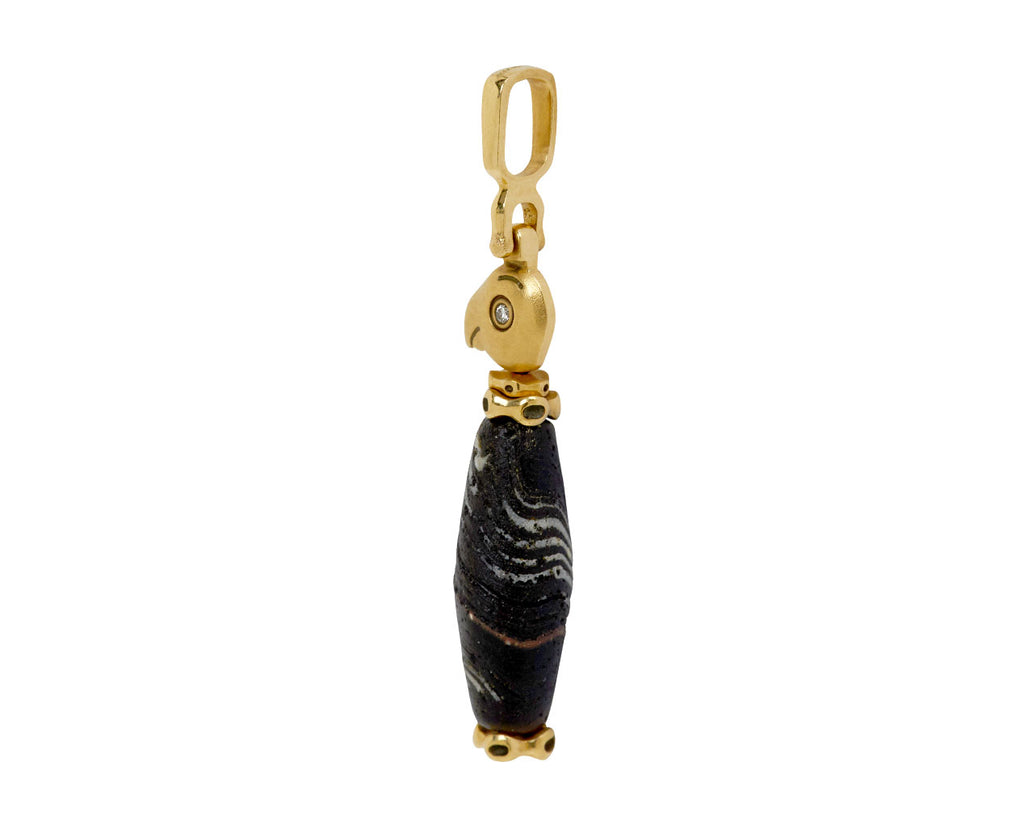 Alex Sepkus Ancient Roman Bead Fable Animals Pendant ONLY - side