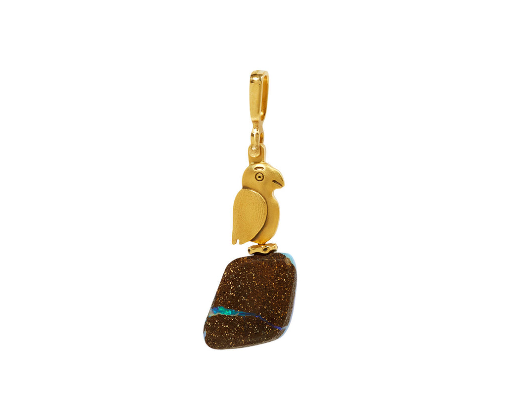 Winton Boulder Opal Fable Animals Pendant ONLY