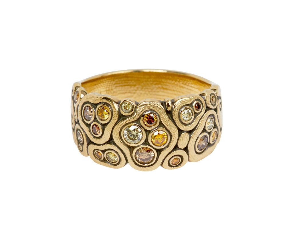 Alex Sepkus Diamond Swirling Water Ring