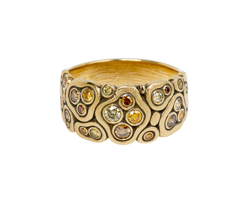Alex Sepkus Diamond Swirling Water Ring
