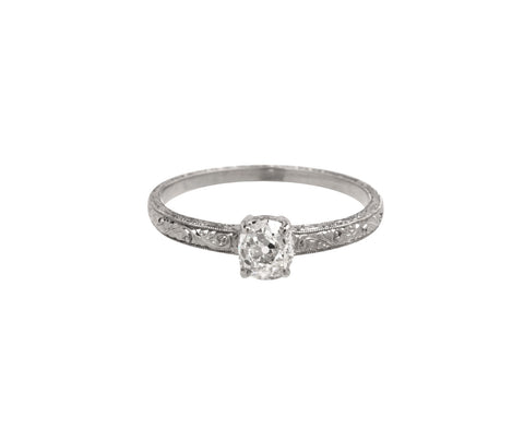 Cushion Cut Diamond Eliza Ring