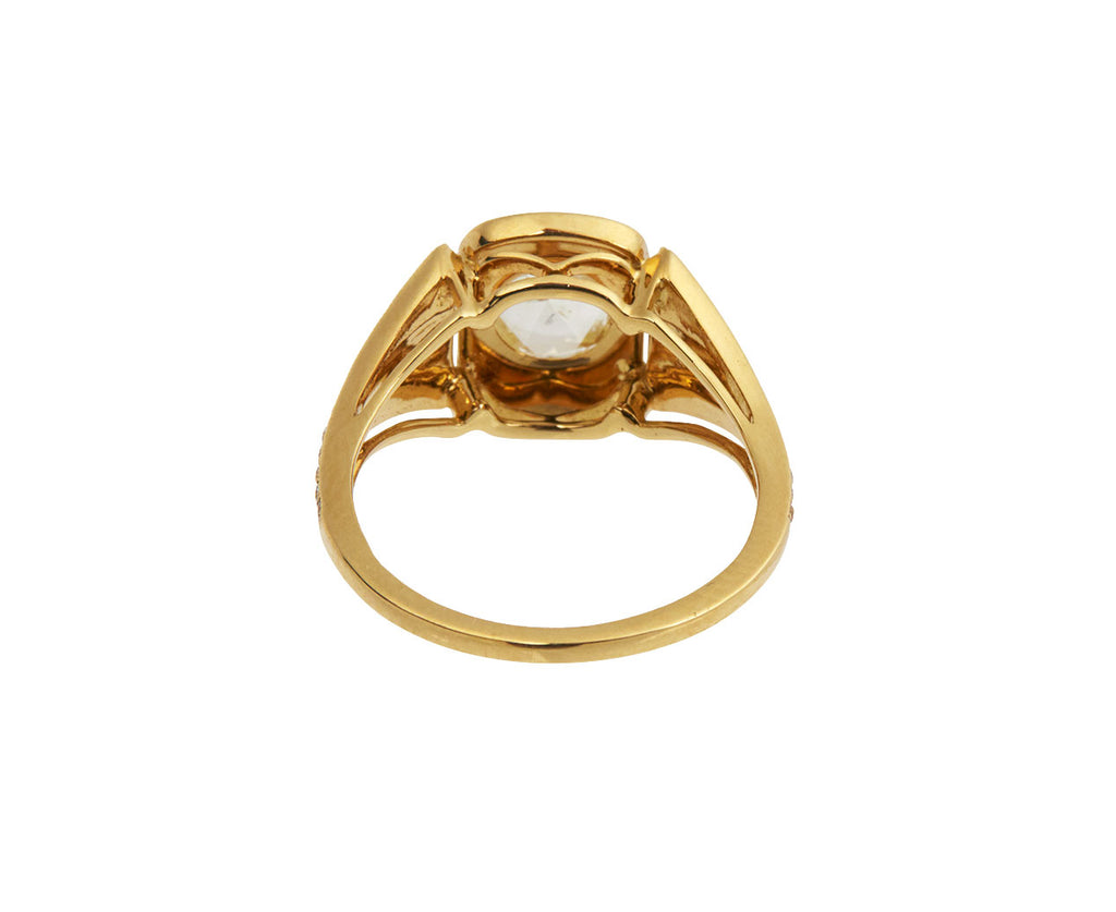 Rose Cut Diamond Chelsea Ring
