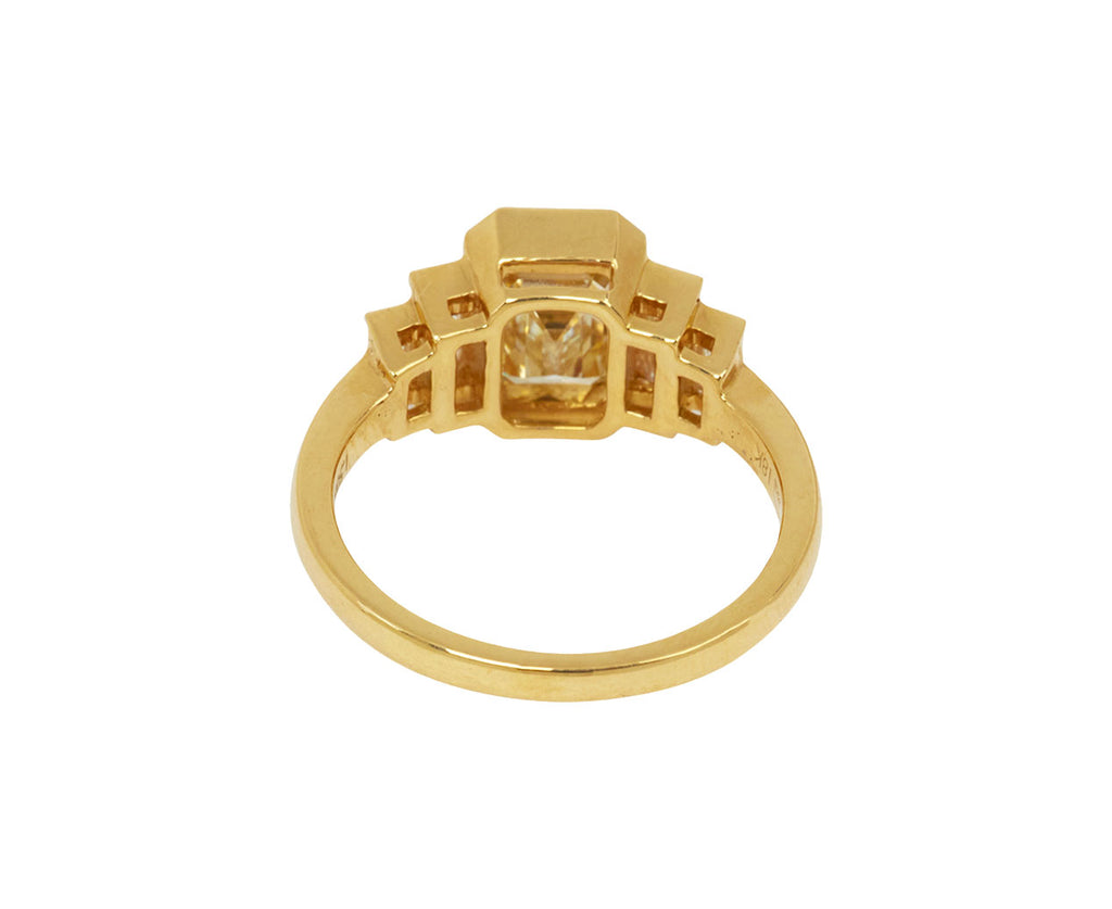 Emerald Cut Caroline Diamond Solitaire - TWISTonline 