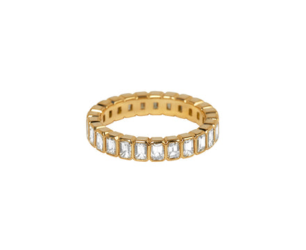 Emerald Cut Athena Band