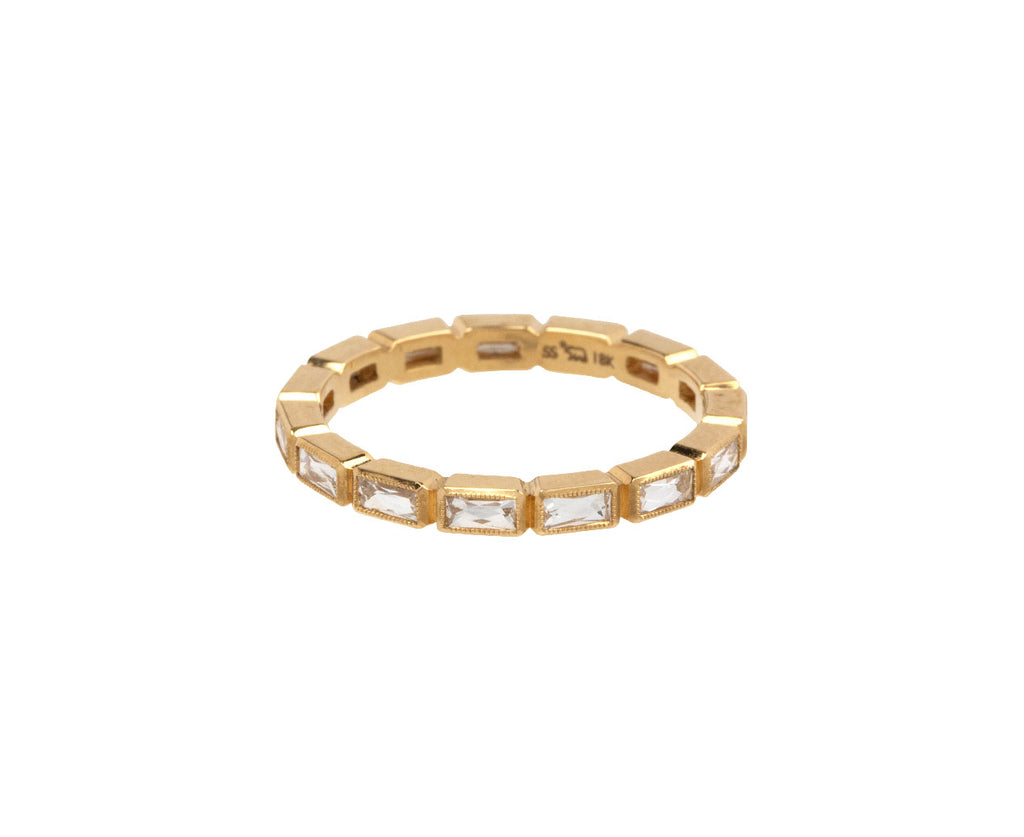 French Cut Diamond Small Julia Band
