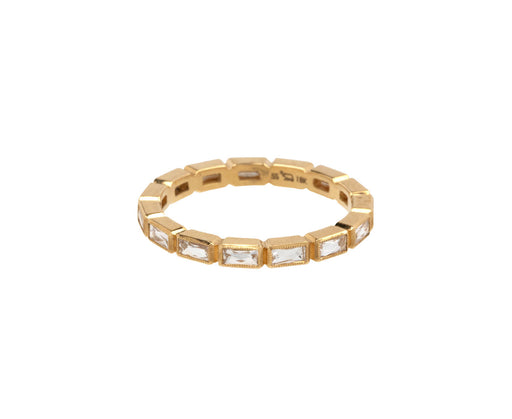 French Cut Diamond Small Julia Band
