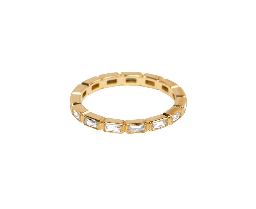 French Cut Diamond Small Julia Band