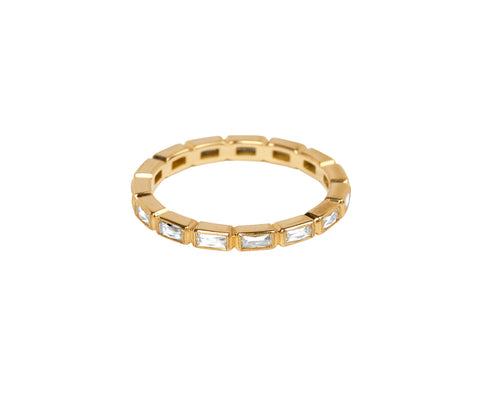 French Cut Diamond Small Julia Band