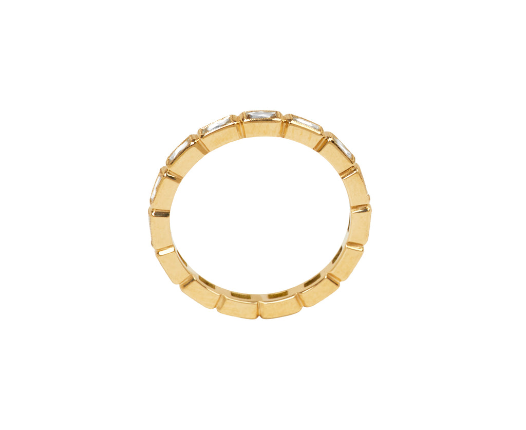 French Cut Diamond Small Julia Band