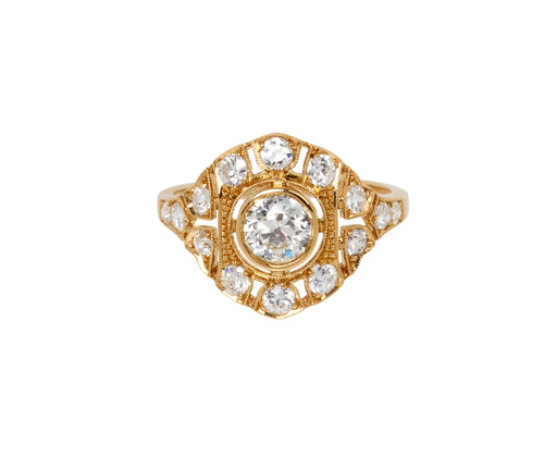 Old European Cut Renee Diamond Ring